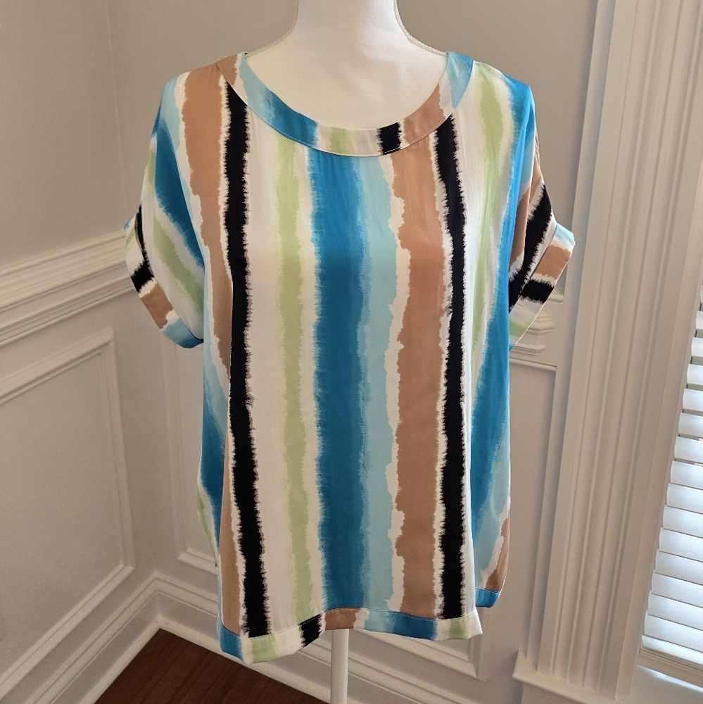 Striped Multicolor Women's Top